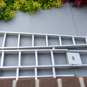 Profi Fensterputzer Leiter 4-teilig Aluminium Komplettsatz